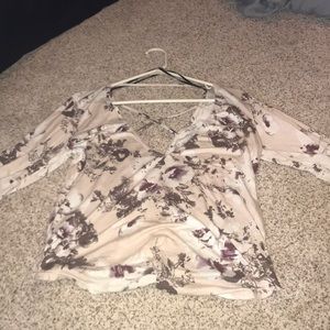 floral shirt
